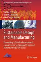 Sustainable Design and Manufacturing