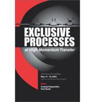 Exclusive Processes at High Momentum Transfer