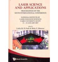 Laser Science and Applications
