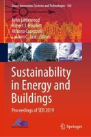 Sustainability in Energy and Buildings : Proceedings of SEB 2019