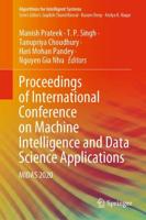 Proceedings of International Conference on Machine Intelligence and Data Science Applications : MIDAS 2020