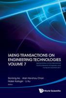 Iaeng Transactions On Engineering Technologies Volume 7 - Special Edition Of The International Multiconference Of Engineers And Computer Scientists 2011