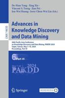 Advances in Knowledge Discovery and Data Mining Part VI