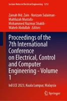 Proceedings of the 7th International Conference on Electrical, Control and Computer Engineering - Volume 1