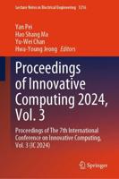 Proceedings of Innovative Computing 2024 Vol 3