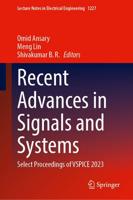 Recent Advances in Signals and Systems