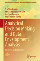 Analytical Decision Making and Data Envelopment Analysis Infosys Science Foundation Series in Mathematical Sciences