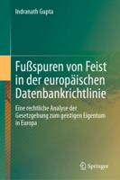 Fuspuren Von Feist in Der Europäischen Datenbankrichtlinie