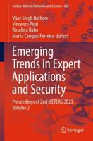 Emerging Trends in Expert Applications and Security Volume 2