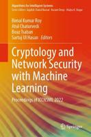 Cryptology and Network Security With Machine Learning