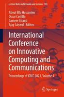International Conference on Innovative Computing and Communications Volume 1