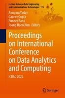 Proceedings on International Conference on Data Analytics and Computing