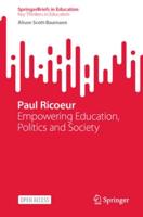 Paul Ricoeur SpringerBriefs on Key Thinkers in Education
