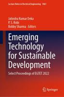 Emerging Technology for Sustainable Development