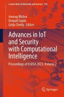 Advances in IoT and Security With Computational Intelligence Volume 2