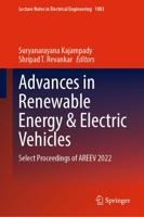 Advances in Renewable Energy & Electric Vehicles