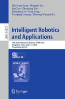 Intelligent Robotics and Applications Part IX