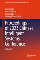 Proceedings of 2023 Chinese Intelligent Systems Conference. Volume I