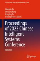 Proceedings of 2023 Chinese Intelligent Systems Conference. Volume II