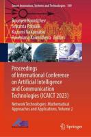 Proceedings of International Conference on Artificial Intelligence and Communication Technologies (ICAICT 2023). Volume 2 Network Technologies