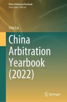 China Arbitration Yearbook
