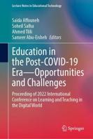 Education in the Post-COVID-19 Era