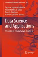 Data Science and Applications Volume 2
