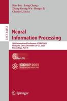 Neural Information Processing Part VI