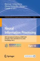 Neural Information Processing Part IV