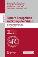 Pattern Recognition and Computer Vision Part II