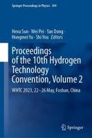 Proceedings of the 10th Hydrogen Technology Convention Volume 2