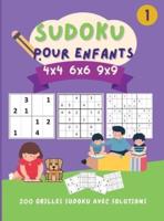 Sudoku Pour Enfants 4X4 6X6 9X9
