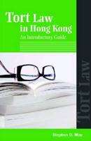 Tort Law in Hong Kong