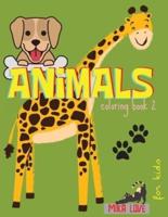 ANIMALS Coloring Book 2