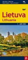 Litwa mapa samochodowa 1:600 000