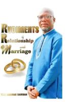 Rudiments of Relationship & Marriage