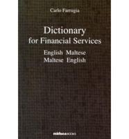 Dictionary for Financial Services