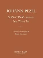 Sonatinas Nos. 71, 74