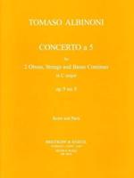 Concerto a 5 in C Op. 9/9