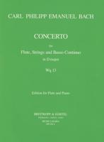 Flute Concerto in D Major Wq 13
