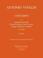 Concerto in A Minor RV 445