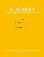 Schubert, F: Lieder für Singstimme u. Klavier 7