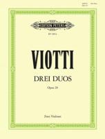 3 Duets for Violin, Op. 29