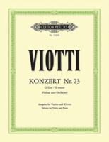 Violin Concerto No. 23 in G (Edition for Violin and Piano)