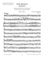 Der Messias / Messiah Hwv 56 (Violoncello and Doublebass Part)