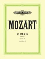 12 Duos KV Anh. 152, Volume 1 (No. 1-4)