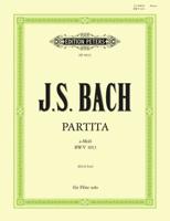 Partita in a Minor (Sonata) BWV 1013