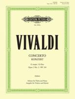 Violin Concerto in G Op. 3 No. 3 (RV 310)