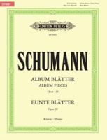 Albumblätter Op.124 and Bunte Blätter Op.99