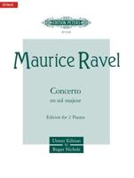 Concerto En Sol Majeur (Piano Concerto in G Major) (Edition for 2 Pianos)